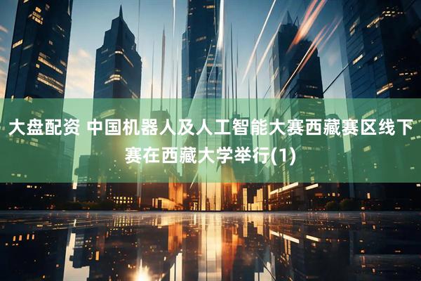 大盘配资 中国机器人及人工智能大赛西藏赛区线下赛在西藏大学举行(1)